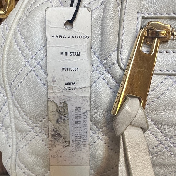 Marc Jacobs Mini Stam White with Original Nordstrom Tags RARE FIND - Picture 2 of 16
